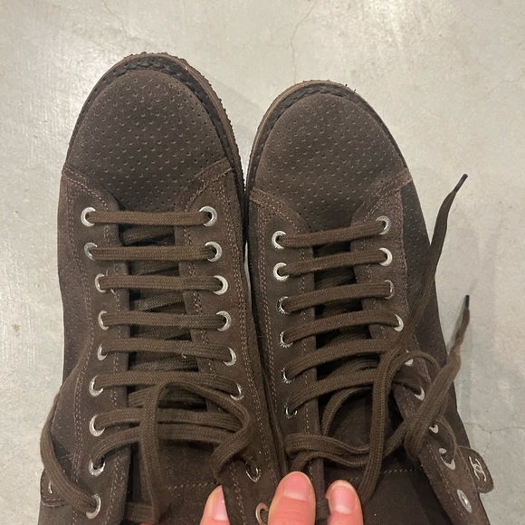Chanel Brown Authentic Suede Boots 39 - Picture 6 of 9